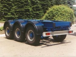 Тележка подкатная трёхосная ТПК-24