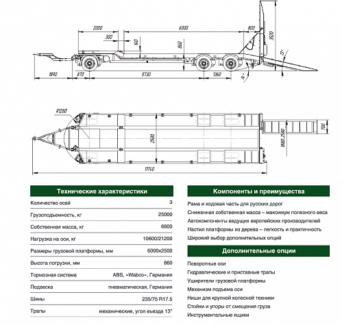 Прицеп 83403Т-S250