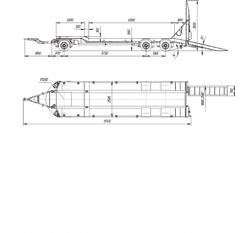 Прицеп 83403Т-S250
